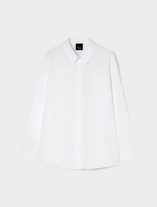Cotton poplin shirt - Marina Rinaldi