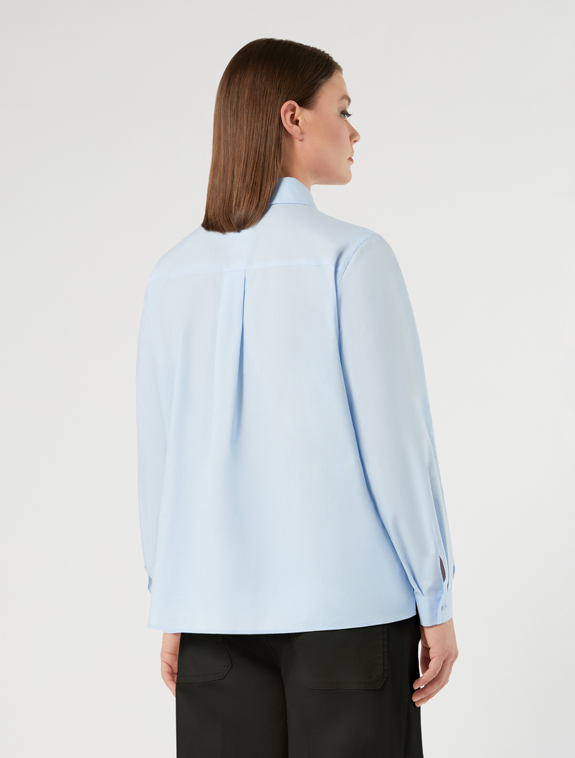 Cotton poplin shirt - AVIO - Marina Rinaldi - 4