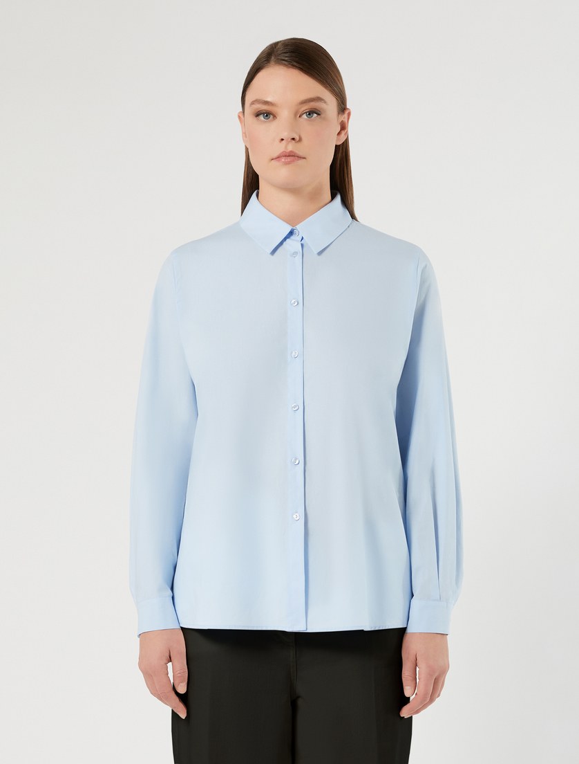 Cotton poplin shirt - AVIO - Marina Rinaldi - 3