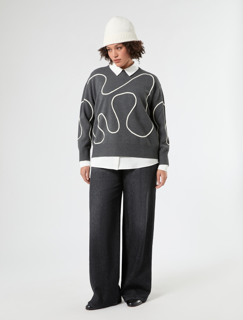 Casacca in satin - Marina Rinaldi