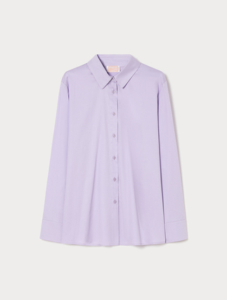 Stretch satin shirt - Marina Rinaldi