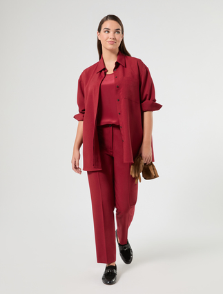 Crepe de chine top - Marina Rinaldi