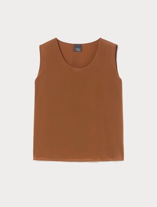 Crepe de chine top - Marina Rinaldi