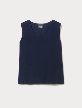 Crepe de chine top - Marina Rinaldi