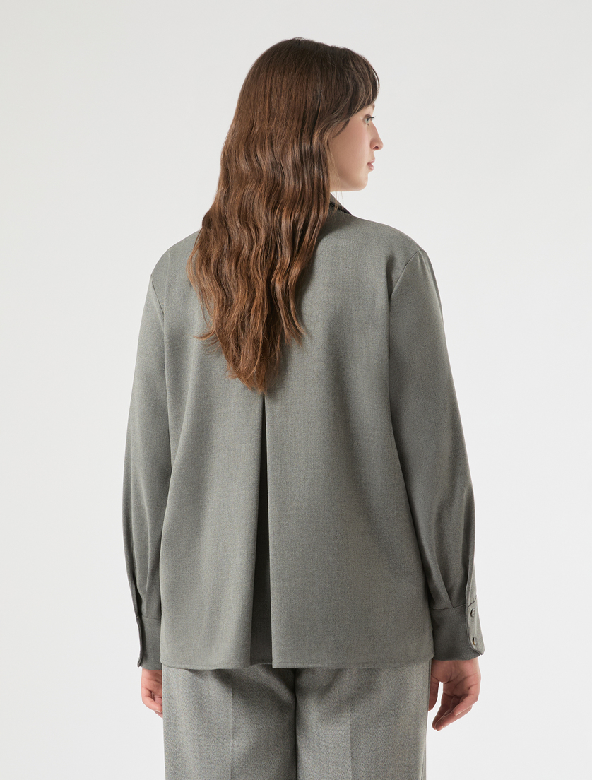 Casacca in twill - GRIGIO MEDIO - Marina Rinaldi - 4