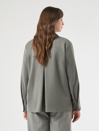 Casacca in twill - GRIGIO MEDIO - Marina Rinaldi - 4
