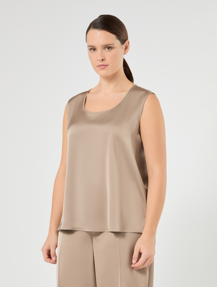 Satin top - TURTLEDOVE - Marina Rinaldi - 3