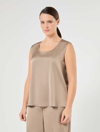 Satin top - TURTLEDOVE - Marina Rinaldi - 3