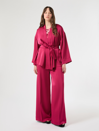 Printed georgette shirt - Marina Rinaldi