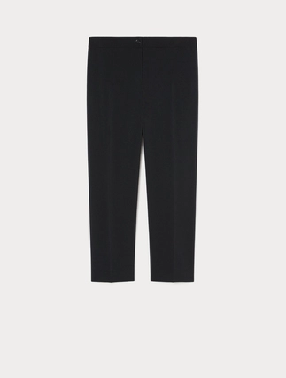Slim-fit stretch cady trousers - Marina Rinaldi