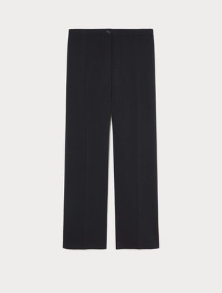 Regular-fit stretch cady trousers - Marina Rinaldi