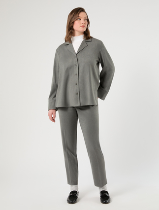 Pantaloni slim in twill - Marina Rinaldi