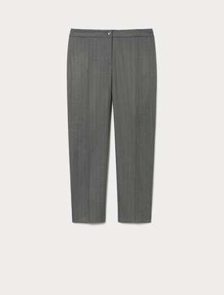 Pantaloni slim in twill - Marina Rinaldi