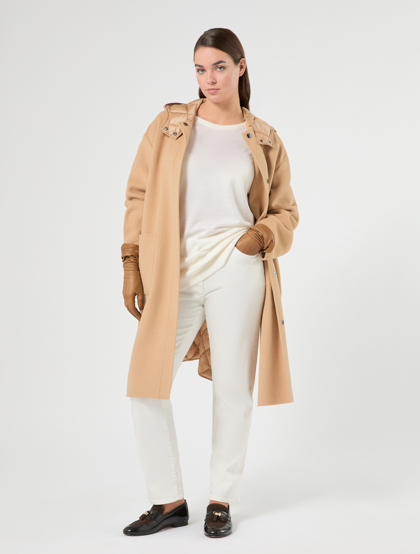 Slim-fit cotton trousers - Marina Rinaldi