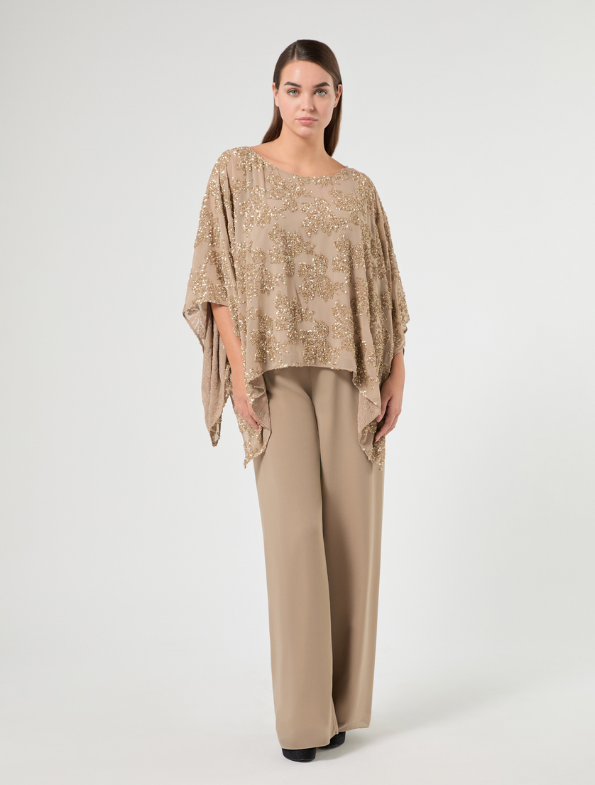 Georgette trousers - Marina Rinaldi