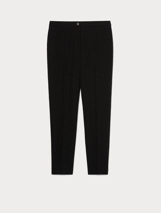Pantaloni slim in tessuto diagonale - Marina Rinaldi
