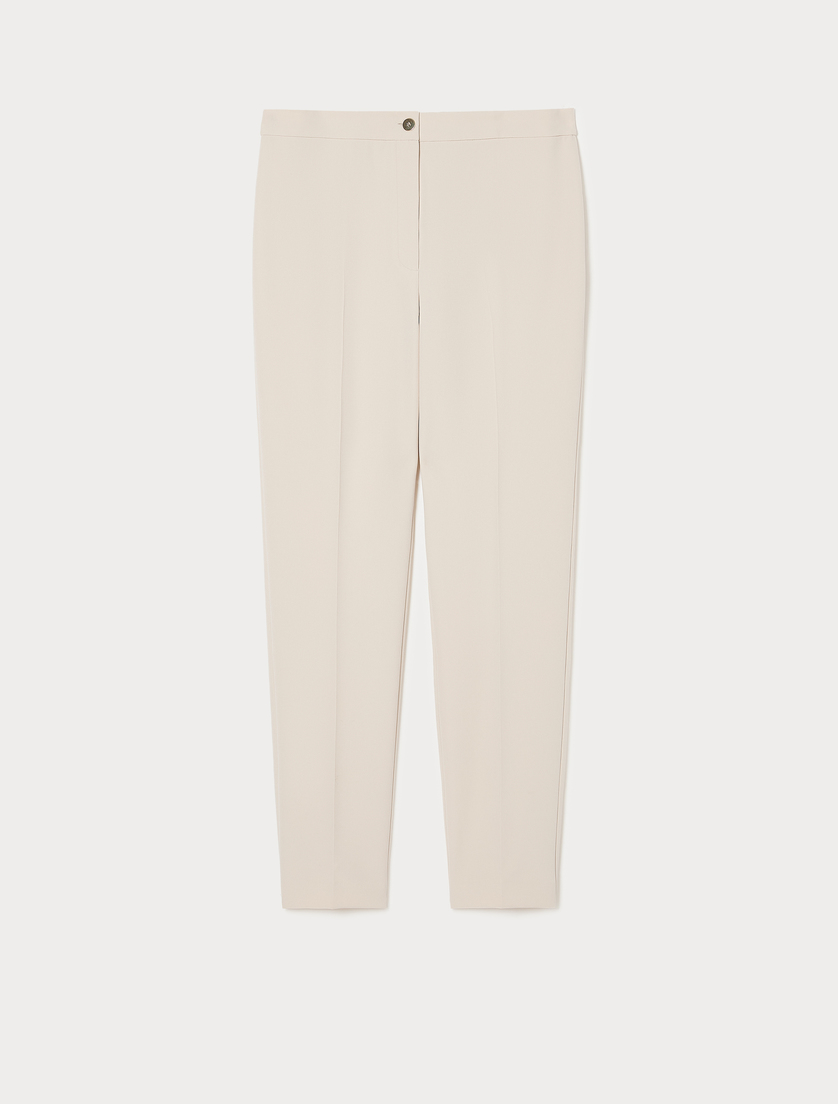 Pantaloni slim in tessuto diagonale - ALBINO - Marina Rinaldi