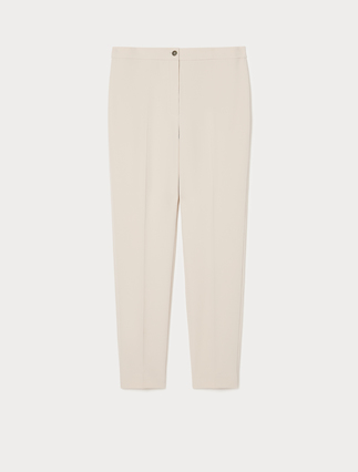 Pantaloni slim in tessuto diagonale - Marina Rinaldi