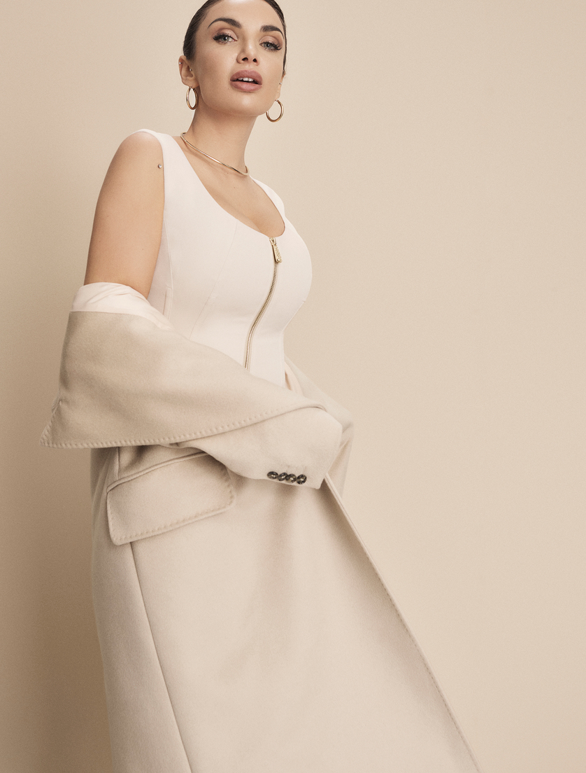Gilet in tessuto diagonale - Marina Rinaldi