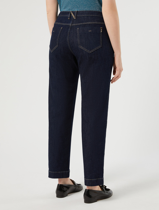 Regular-fit denim jeans - MIDNIGHTBLUE - Marina Rinaldi - 4