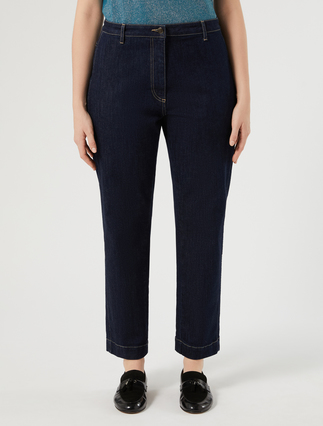 Regular-fit denim jeans - MIDNIGHTBLUE - Marina Rinaldi - 3
