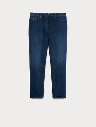 Perfect-fit stretch denim jeans - Marina Rinaldi