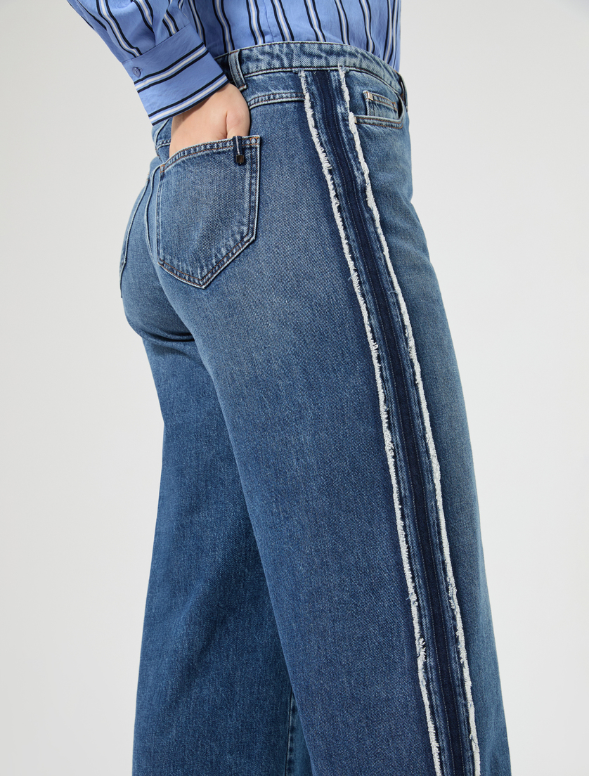 Tencel cotton denim jeans - ULTRAMARINE - Marina Rinaldi - 5