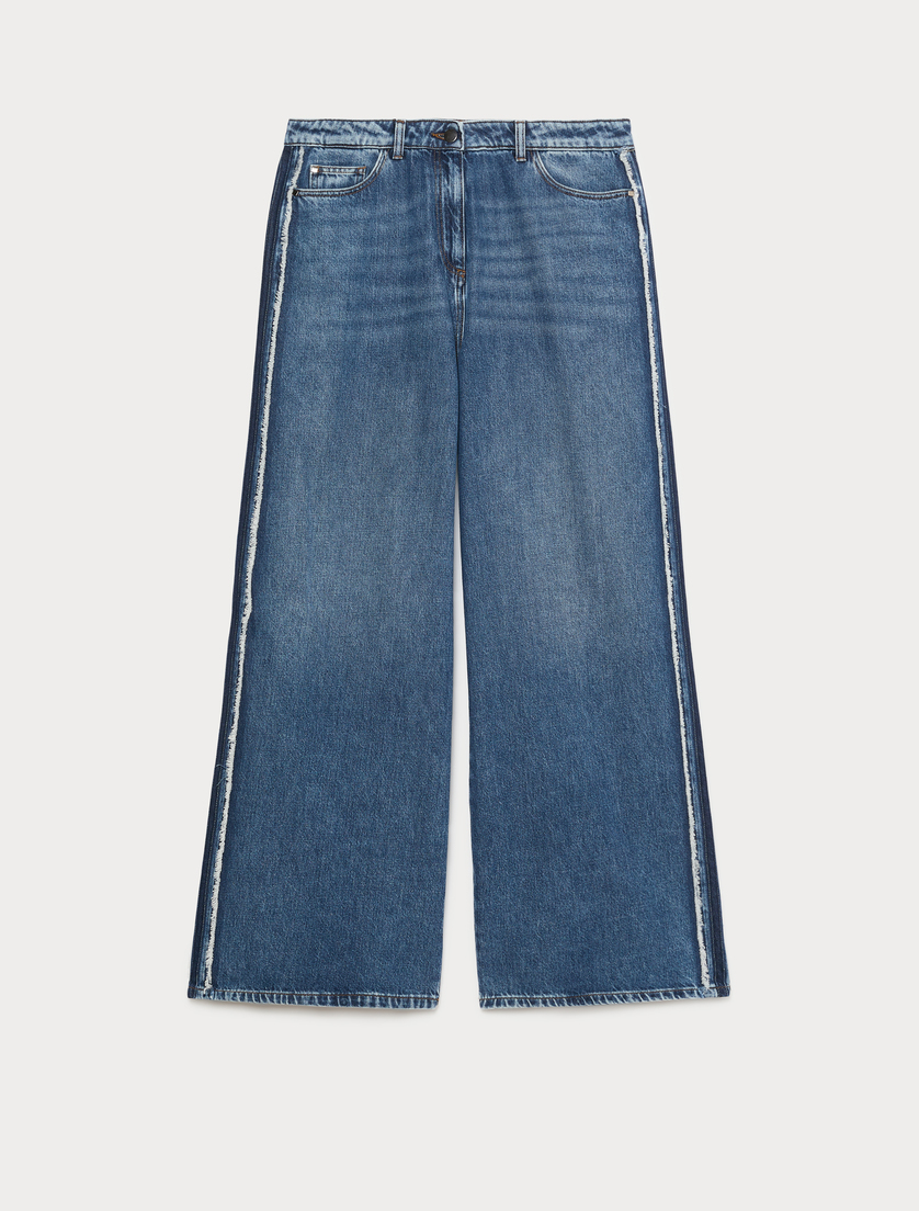 Tencel cotton denim jeans - ULTRAMARINE - Marina Rinaldi