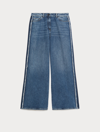 Tencel cotton denim jeans - Marina Rinaldi