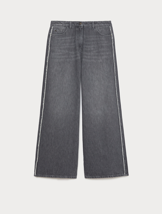 Tencel cotton denim jeans - Marina Rinaldi