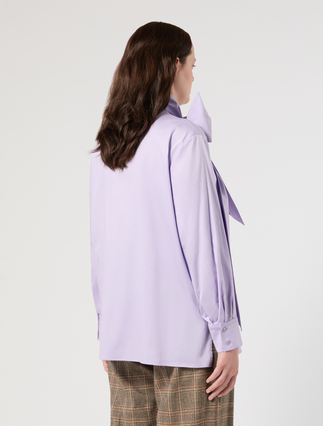 Satin shirt - LILAC - Marina Rinaldi - 4