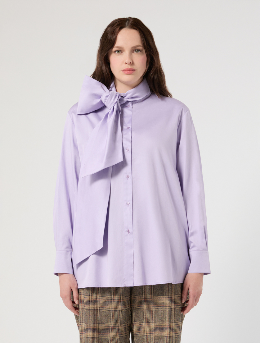 Satin shirt - LILAC - Marina Rinaldi - 3
