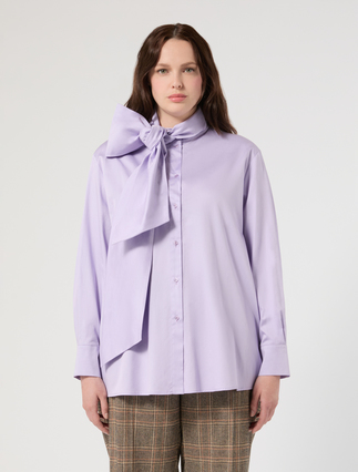 Satin shirt - LILAC - Marina Rinaldi - 3