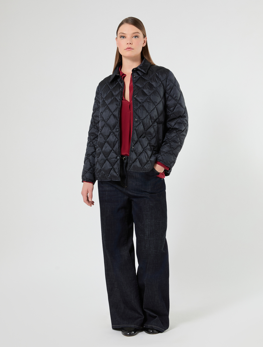 Crepe de chine polo blouse - Marina Rinaldi