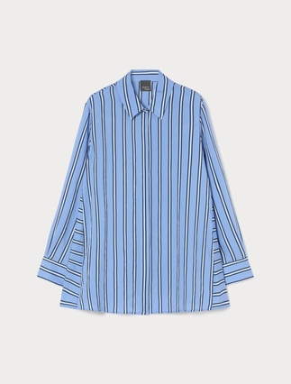 Yarn-dyed viscose shirt - Marina Rinaldi