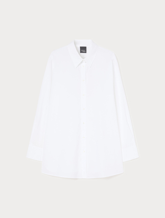 Cotton poplin shirt - Marina Rinaldi