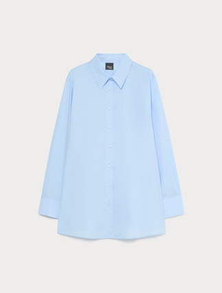Cotton poplin shirt - Marina Rinaldi