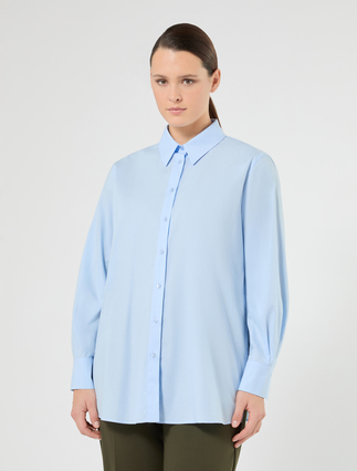 Cotton poplin shirt - AVIO - Marina Rinaldi - 3