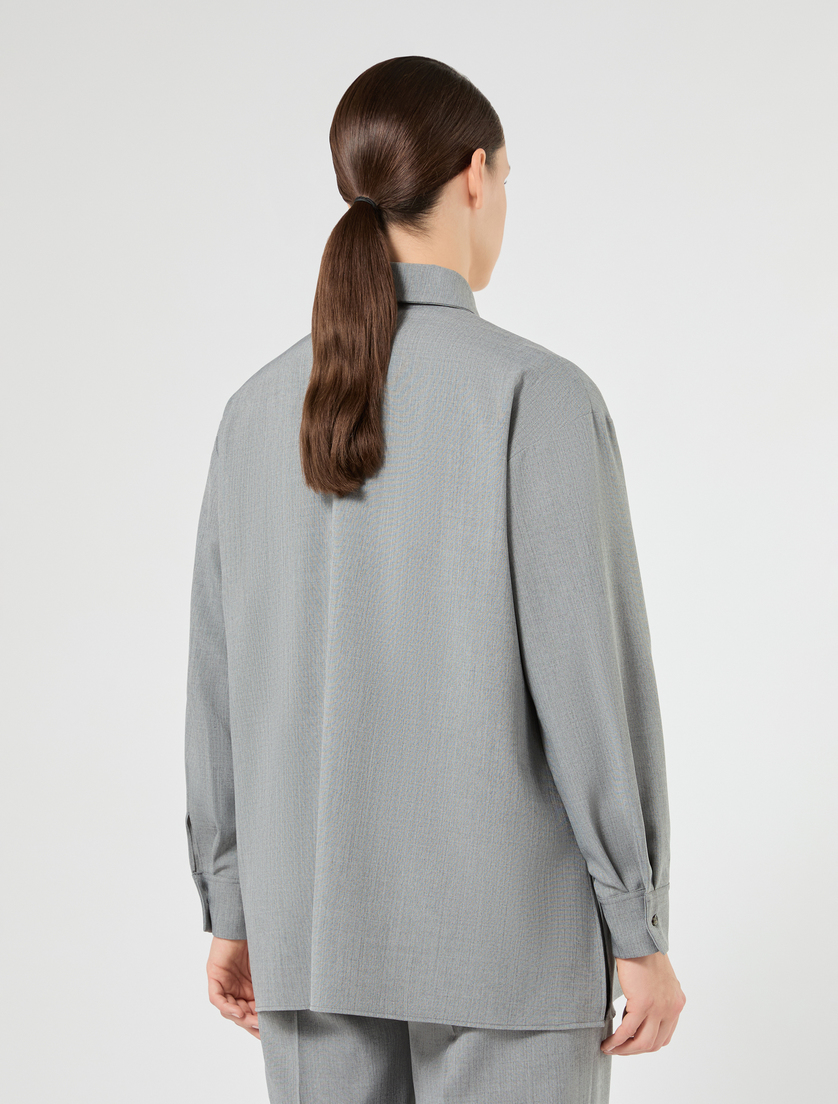 Camisola de esterilla jaspeada - GRIS MEDIO - Marina Rinaldi - 4