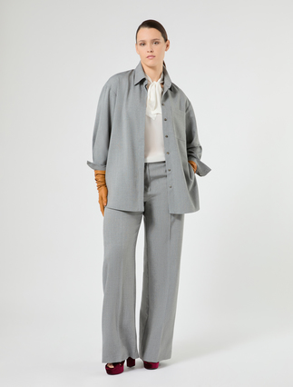 Camisola de esterilla jaspeada - GRIS MEDIO - Marina Rinaldi - 2