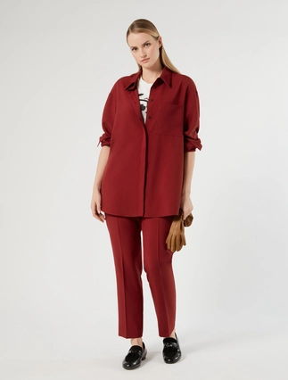 Mélange basketweave tunic - Marina Rinaldi