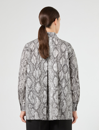 Printed cotton tunic - AVIO - Marina Rinaldi - 4