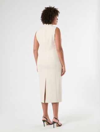 Abito in tessuto diagonale - ALBINO - Marina Rinaldi - 4