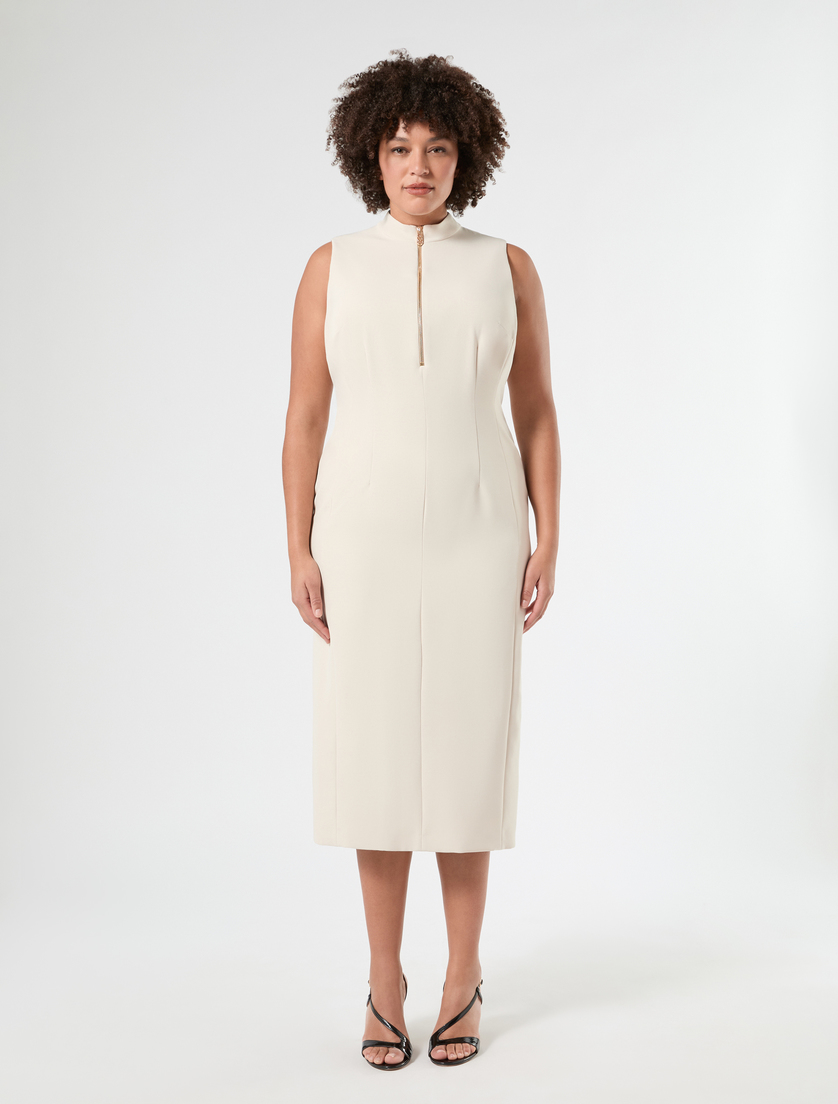Abito in tessuto diagonale - ALBINO - Marina Rinaldi - 3