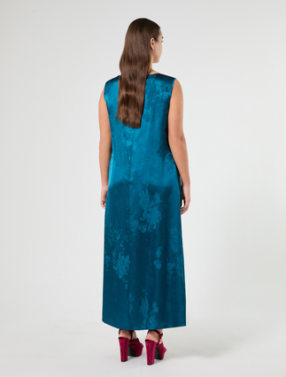 Long jacquard dress - OIL - Marina Rinaldi - 4