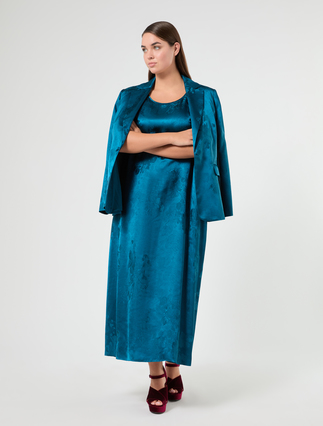 Long jacquard dress - Marina Rinaldi