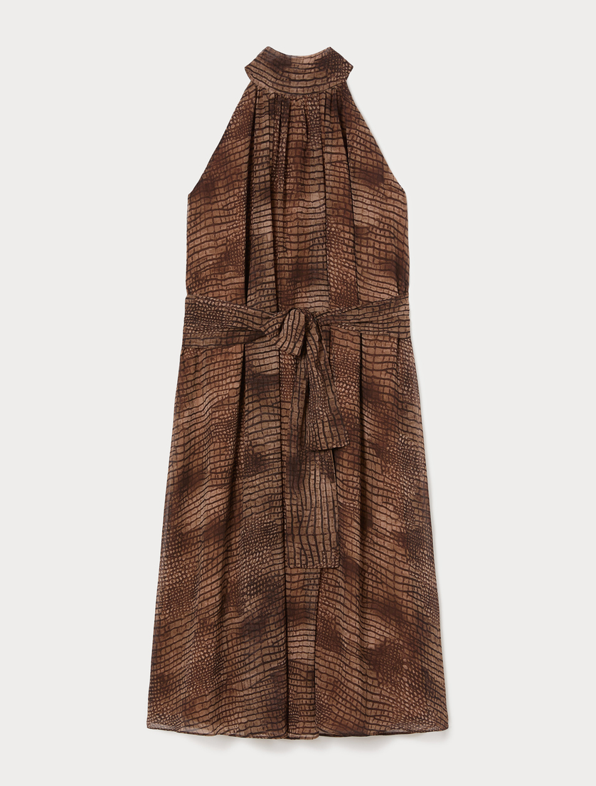 Kleid aus Georgette - TABACK - Marina Rinaldi