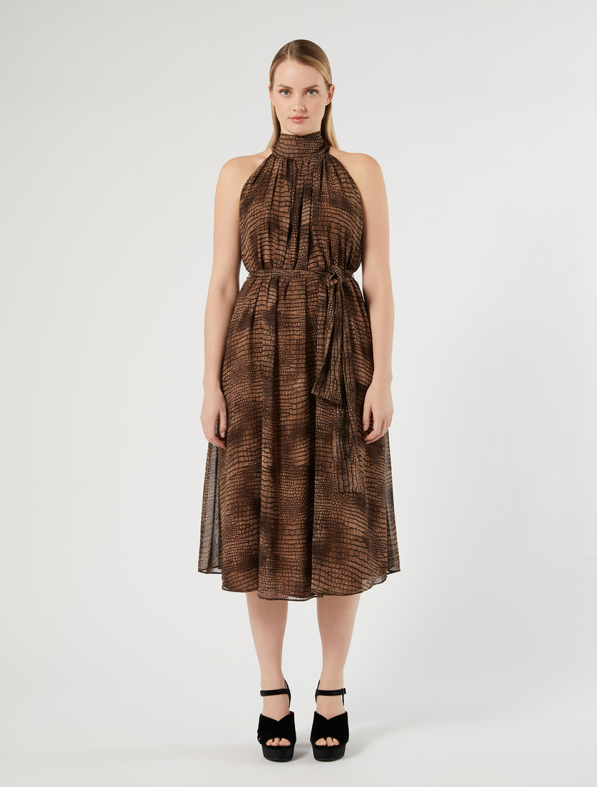 Kleid aus Georgette - TABACK - Marina Rinaldi - 3