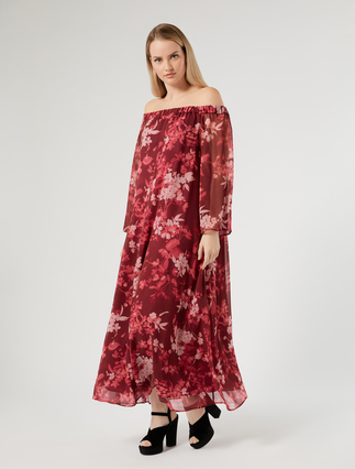 Kleid aus Georgette - Marina Rinaldi