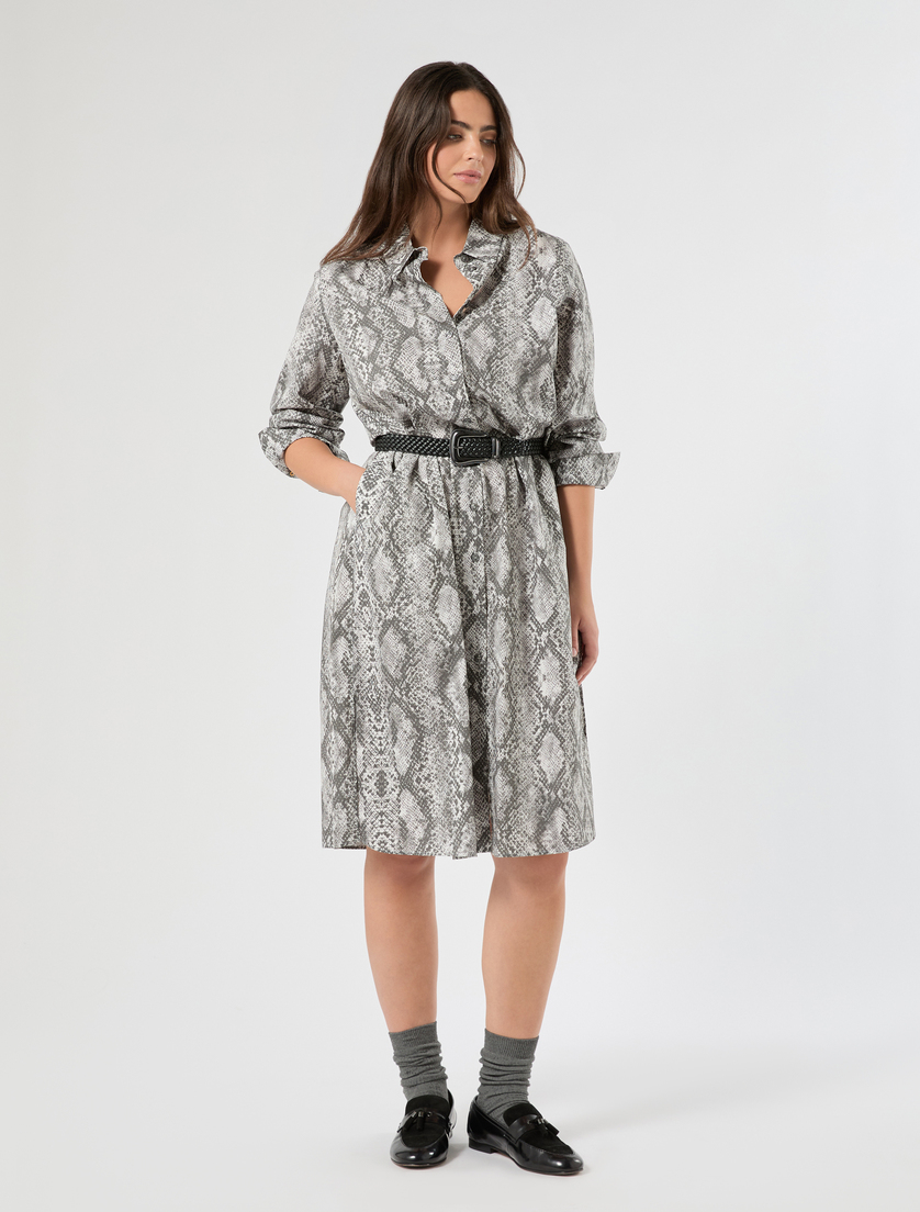 Cotton shirt dress - Marina Rinaldi